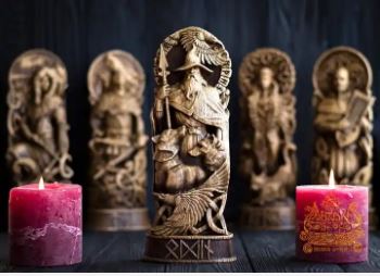 Decorative Statue of Norse Mythology Gods Decorative Statue of Norse Mythology Gods